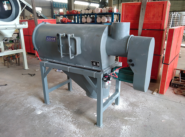 氣流篩采用碳鋼材質(zhì)的外殼,臥式的篩網(wǎng)利用風(fēng)力與物料的離心力對物料進(jìn)行篩分。產(chǎn)量高,效果好。